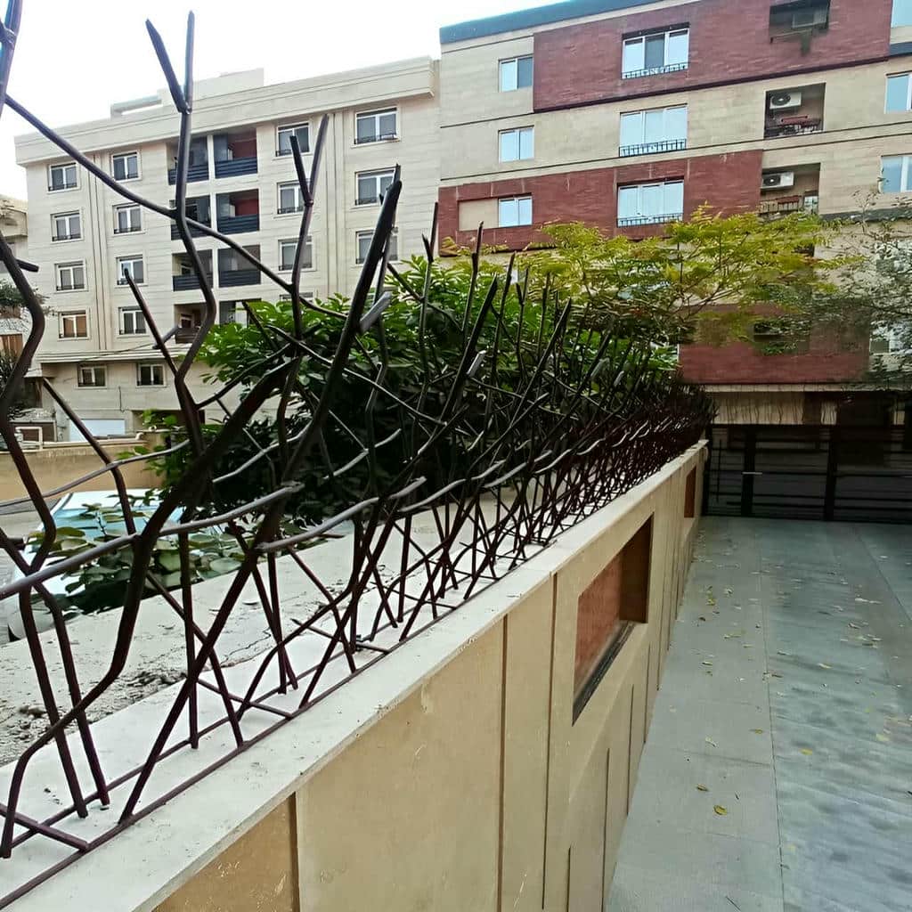 قیمت حفاظ شاخ گوزنی دیوار ساختمان نوک تیز تقویت شده در کرمانشاه