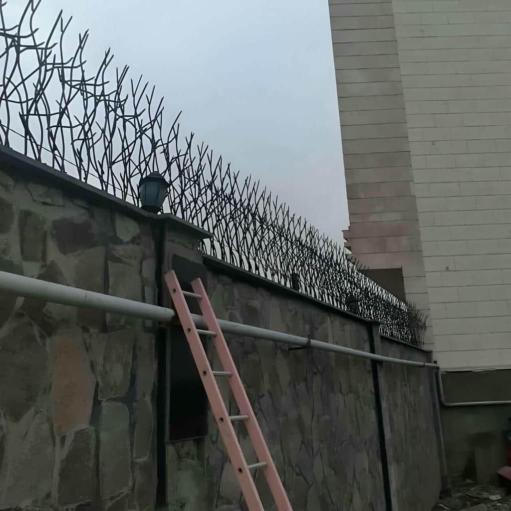 خرید حفاظ شاخ گوزنی دیوار ساختمان تراکم بالا در بندرعباس