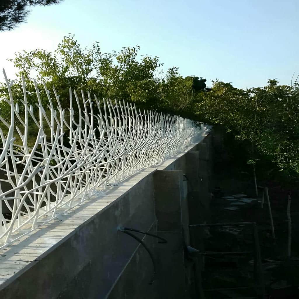 خرید حفاظ شاخ گوزنی دیوار ساختمان تراکم مهندسی در رامسر