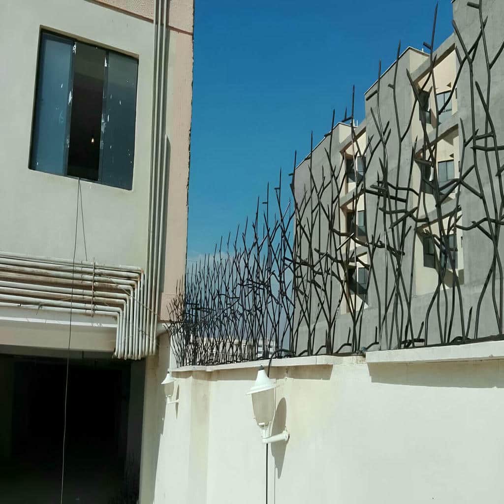 کارخانه حفاظ شاخ گوزنی دیوار ساختمان نوک تیز تقویت شده در ملارد