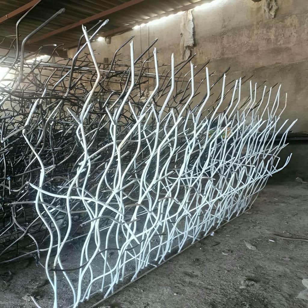 کارخانه حفاظ شاخ گوزنی دیوار ساختمان شاخه درهم در رشت