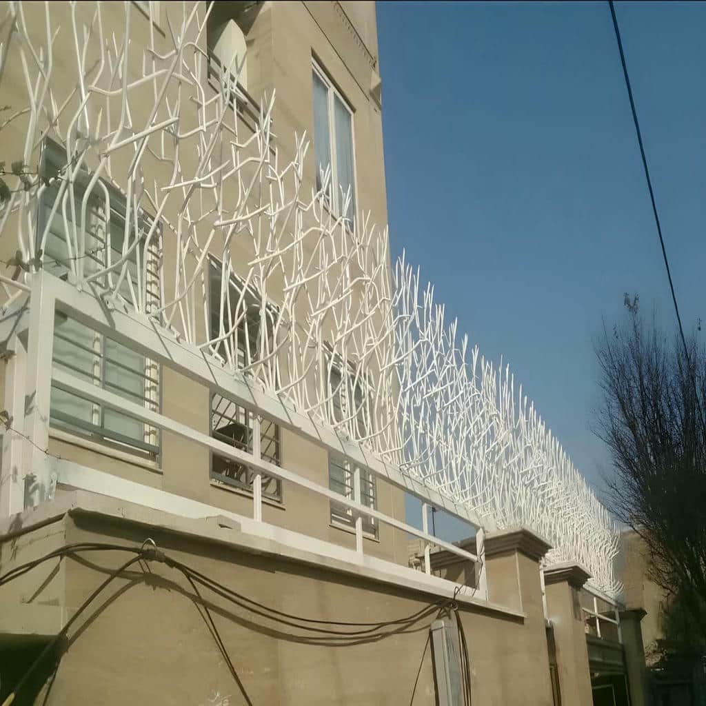 فروش حفاظ شاخ گوزنی دیوار ساختمان ارتفاع متناسب نما در رفسنجان