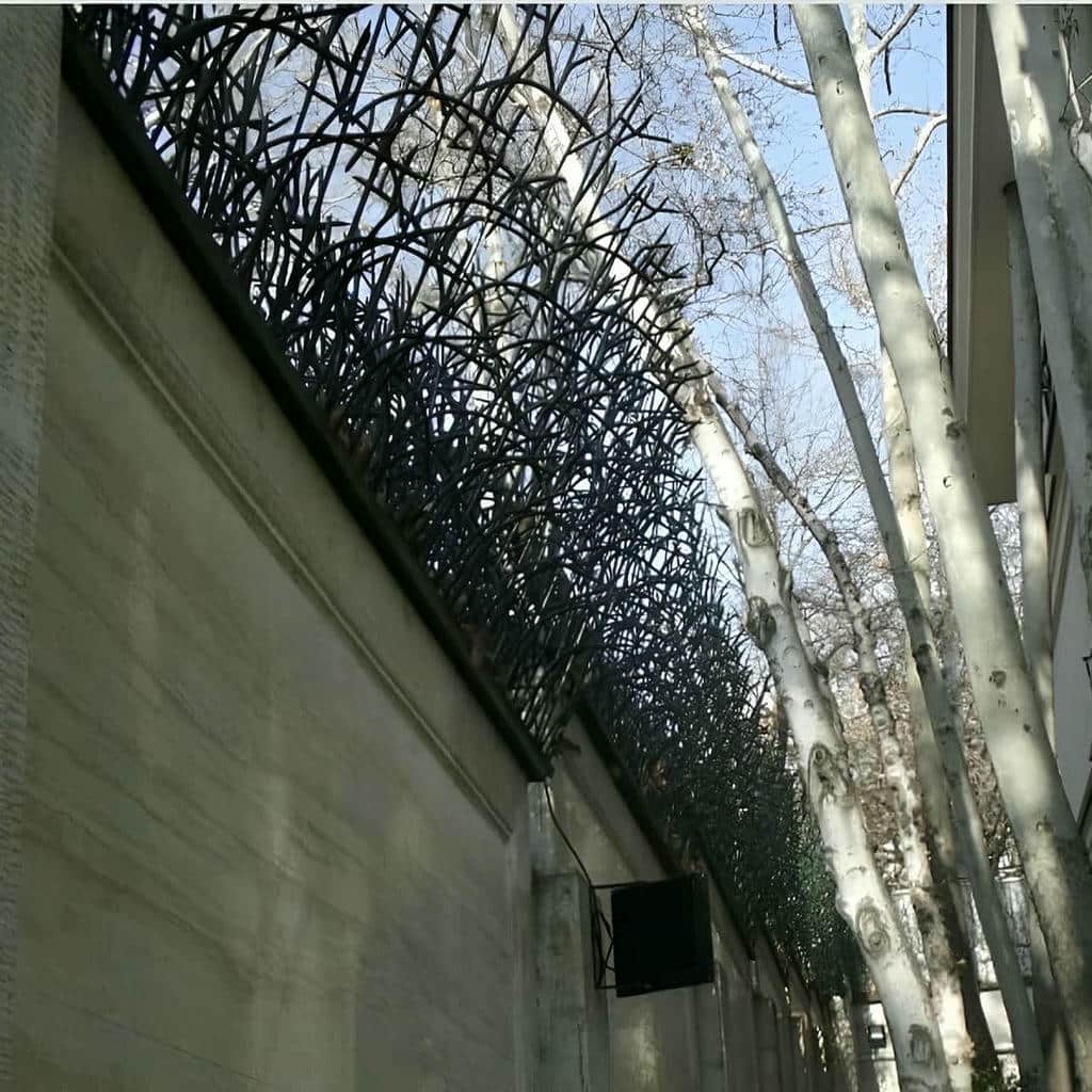 خرید حفاظ شاخ گوزنی دیوار ساختمان تراکم بالا در ملارد