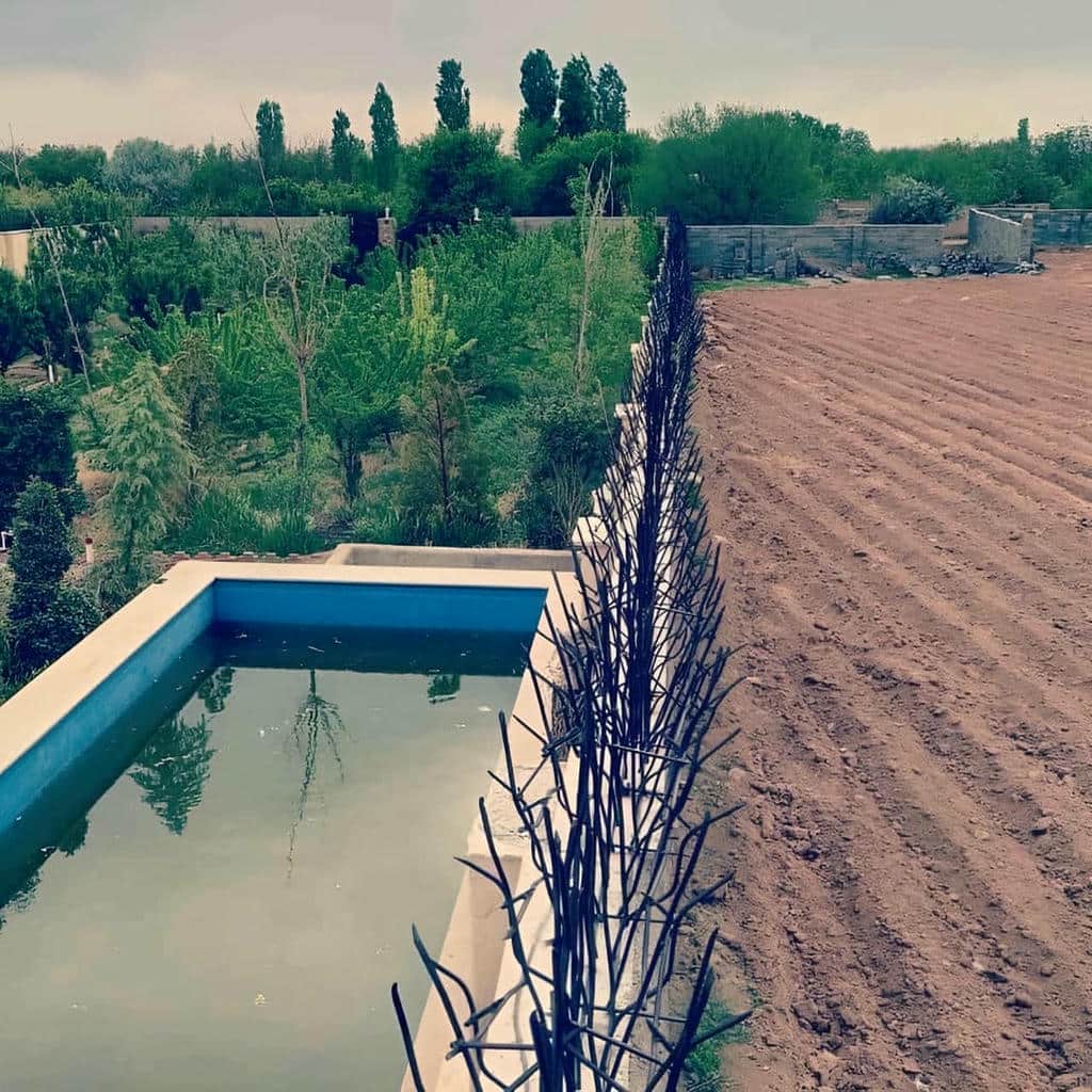 قیمت حفاظ شاخ گوزنی دیوار ساختمان مسکونی در نسیم شهر