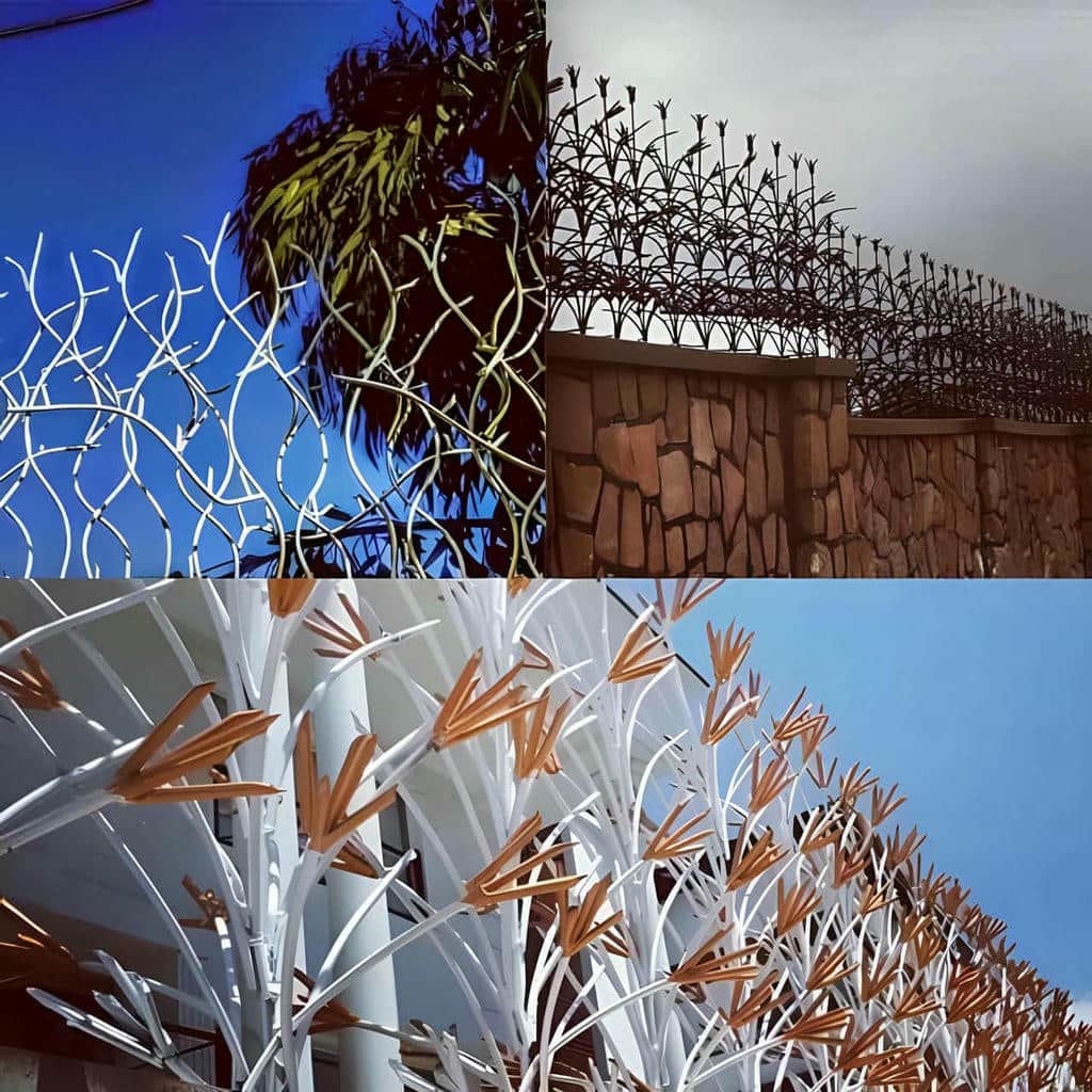 خرید حفاظ شاخ گوزنی دیوار ساختمان تراکم بالا در بندر بوشهر
