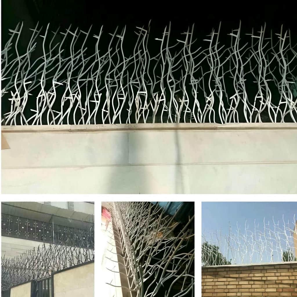 خرید حفاظ شاخ گوزنی دیوار ساختمان تراکم بالا در کرمان