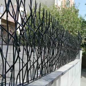 حفاظ شاخ گوزنی دیوار ساختمان در سمنان