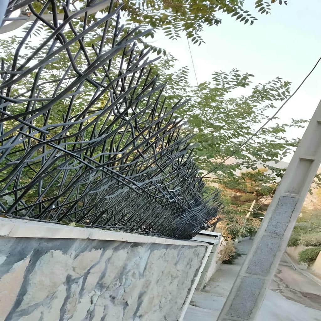 خرید حفاظ شاخ گوزنی دیوار ساختمان پوشش ضدزنگ در کرمان