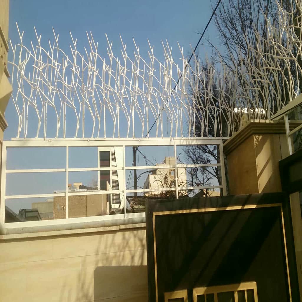 قیمت حفاظ شاخ گوزنی دیوار ساختمان شاخه درهم در تهران