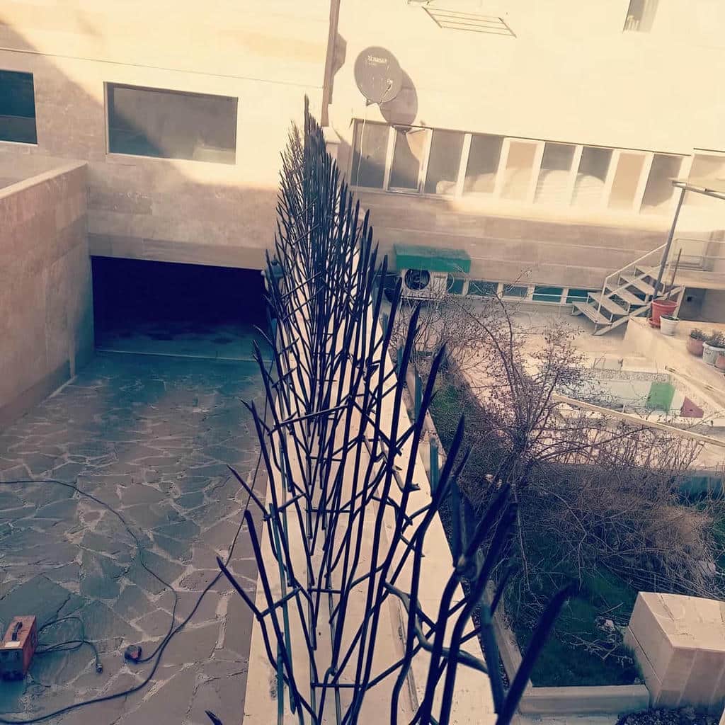 قیمت حفاظ شاخ گوزنی دیوار ساختمان تراکم متعادل در فردیس کرج