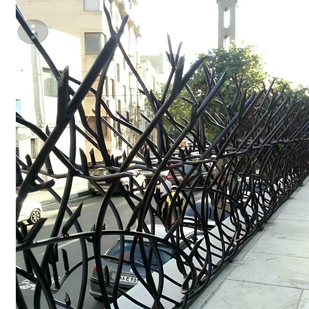 فروش حفاظ شاخ گوزنی دیوار ساختمان ارتفاع کاربردی در شهریار