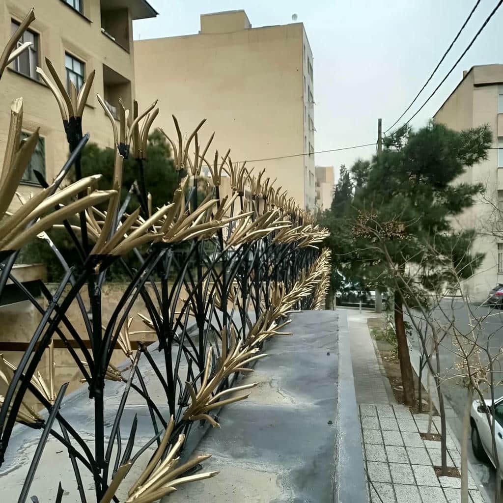 قیمت حفاظ شاخ گوزنی دیوار ساختمان ارتفاع متغیر در بندر لنگه