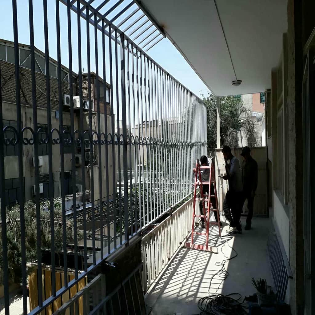 کارخانه حفاظ پنجره لوکس ویلایی در مریوان