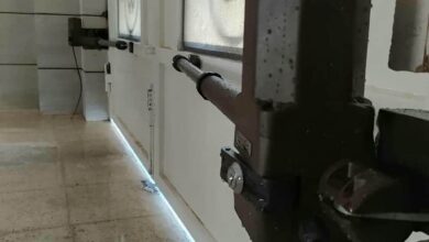 جک درب پارکینگ در مریوان