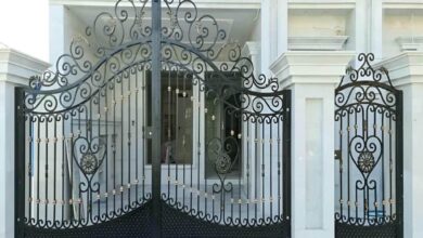 درب حیاط در فردیس کرج