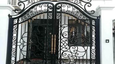 درب حیاط در اردبیل