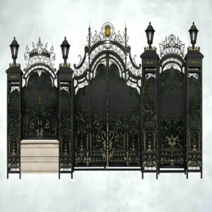 درب حیاط در بندرعباس