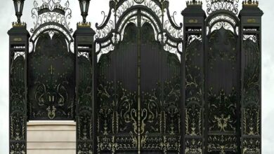درب حیاط در بندرعباس