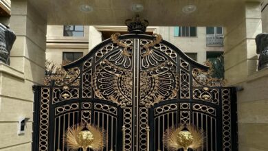 درب حیاط در شهرکرد