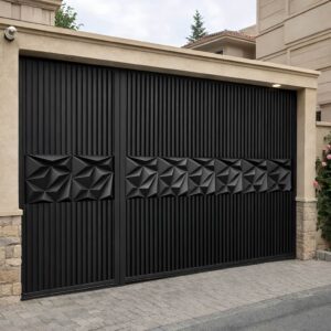 درب حیاط در اشتهارد