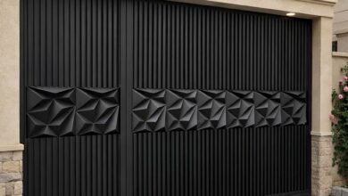 درب حیاط در اشتهارد