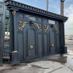 درب حیاط در قائمشهر