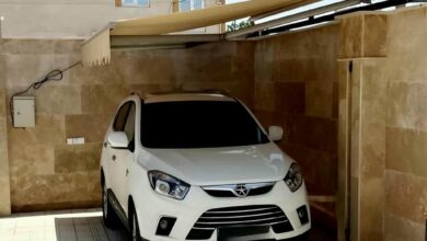 سایبان برقی در محمدشهر