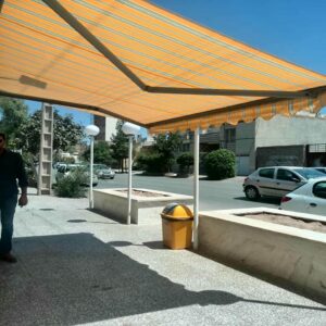 سایبان برقی در مهرشهر کرج