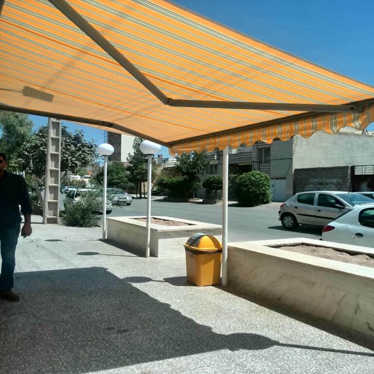 سایبان برقی در مهرشهر کرج
