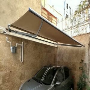 سایبان برقی در قشم