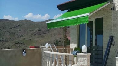 سایبان برقی در ایرانشهر