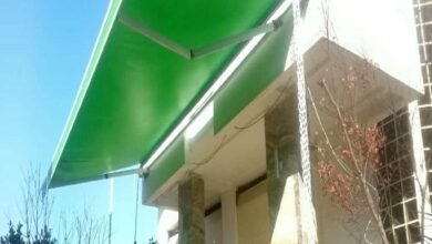 سایبان برقی در شیراز