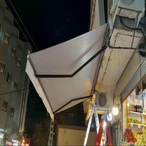 سایبان برقی در رشت