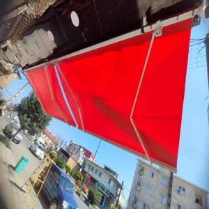 سایبان برقی در بومهن