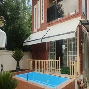 سایبان برقی فول باکس مناسب فضاهای تجاری