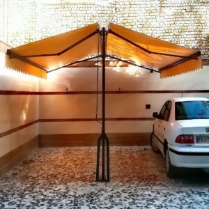 سایبان برقی با سنسور باد و باران دقیق سایبان برقی مجهز به سنسور باد و باران