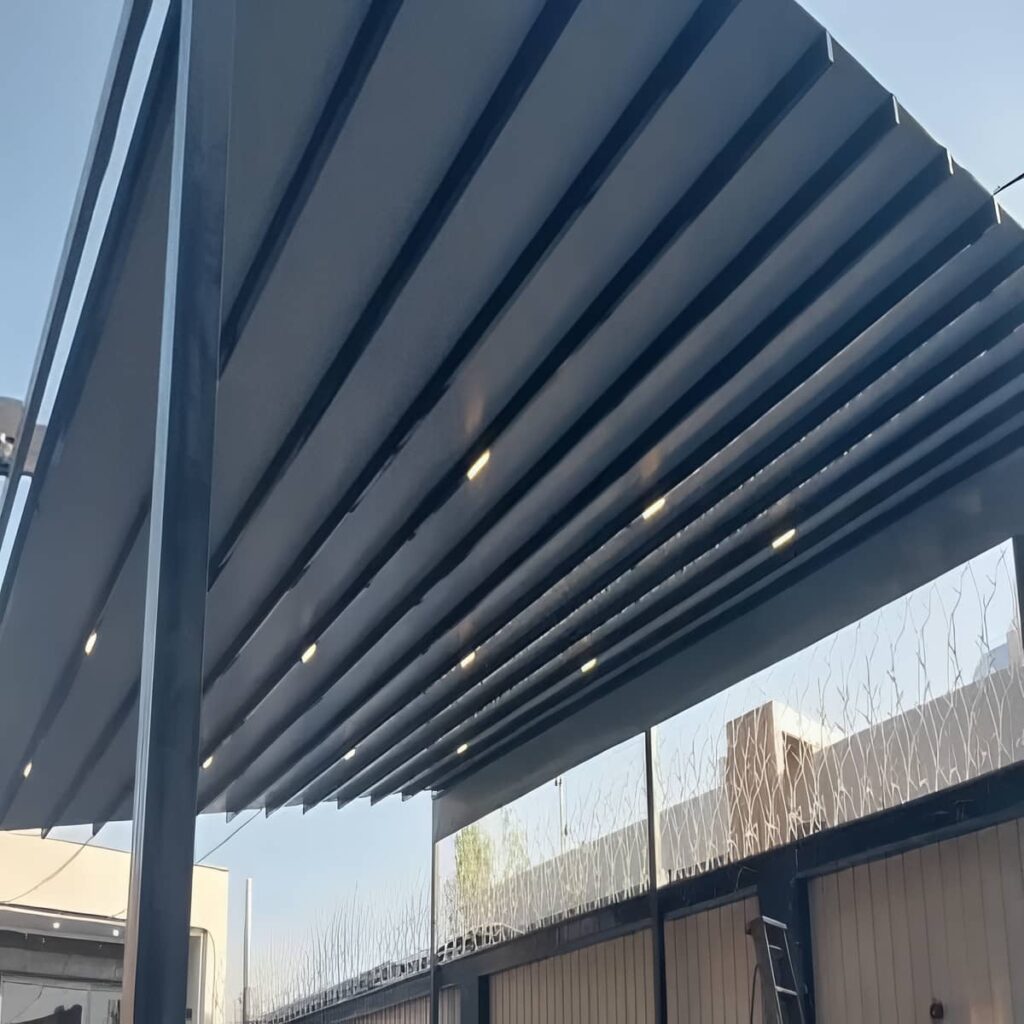 خرید سقف برقی متحرک برای تراس و حیاط