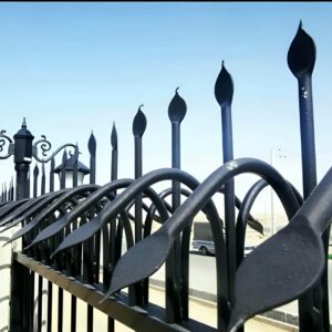 حفاظ سرنیزه ای فلزی مقاوم و کلاسیک برای بالای دیوار