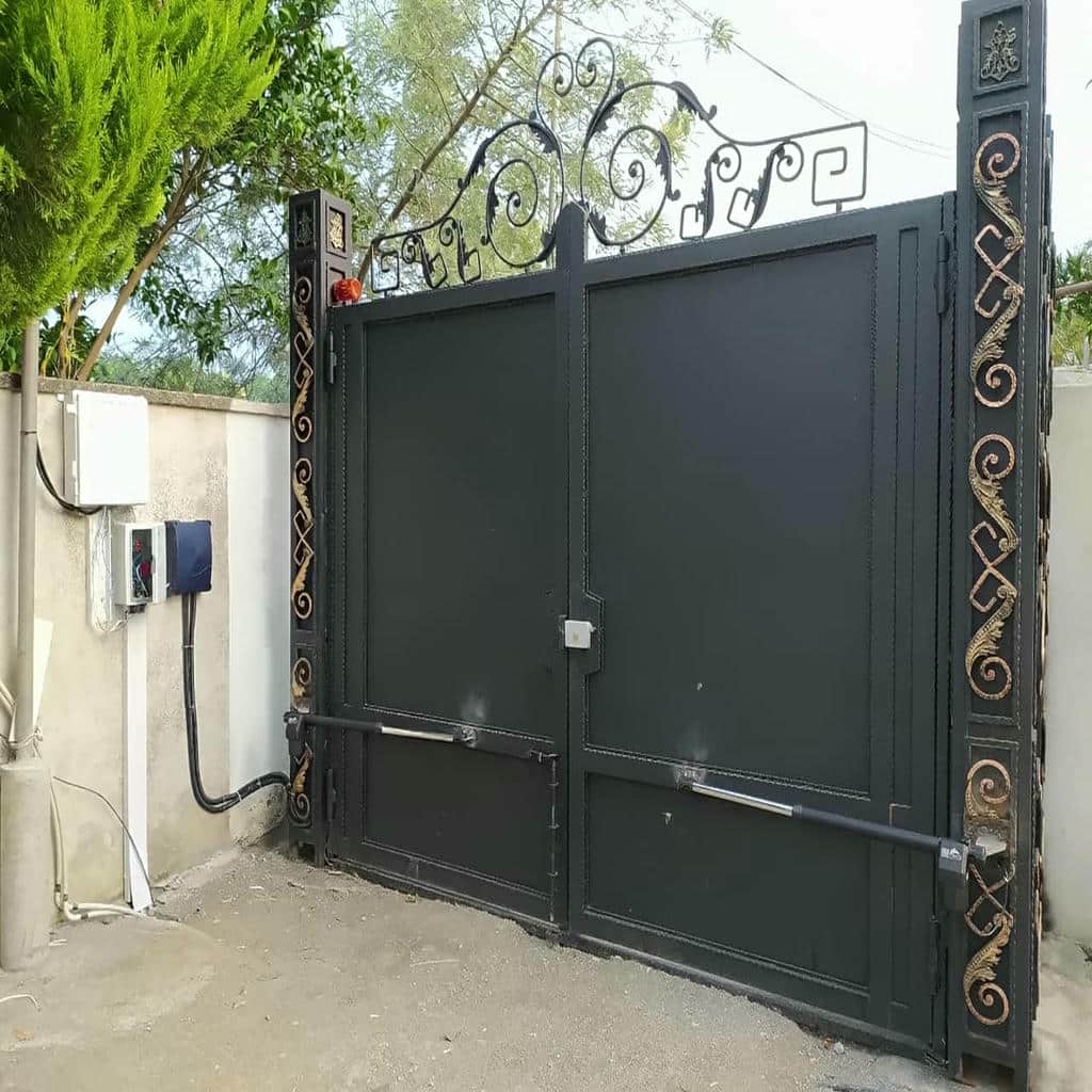 نصب و راه اندازی استاندارد جک درب پارکینگ