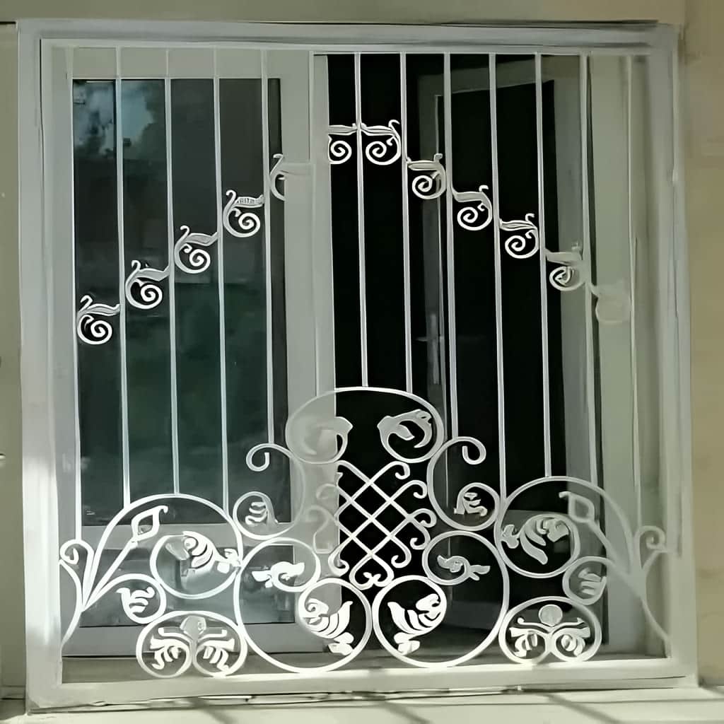حفاظ پنجره لیزری با پنل یک تکه