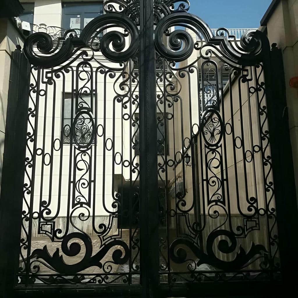 خرید درب پارکینگ سنگین شاسی دوبل سفارشی