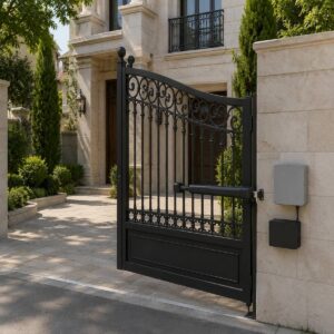 7 مدل جک درب حیاط سنگین شاسی دار