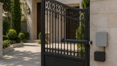 7 مدل جک درب حیاط سنگین شاسی دار