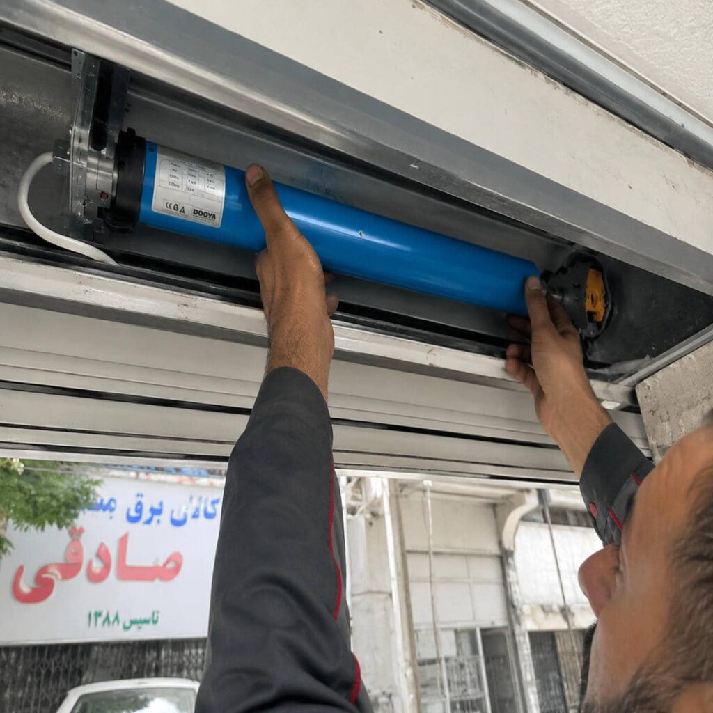سفارش موتور توبولار کرکره سبک خلاصکندار