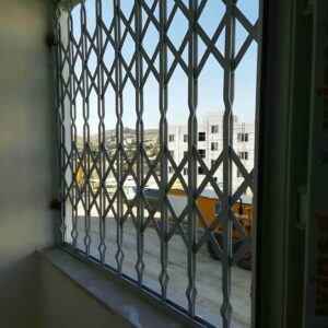 9 نمونه حفاظ آکاردئونی کم جا راهرو