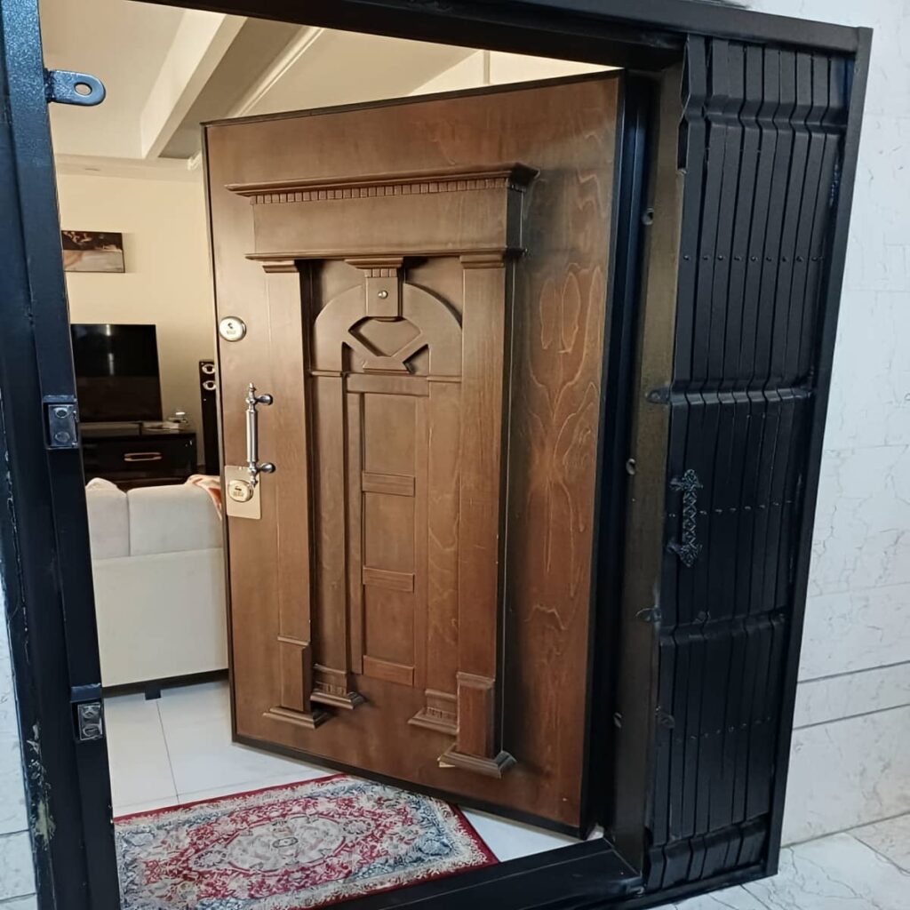 سفارش حفاظ درب ضد سرقت فلزی با ابعاد سفارشی