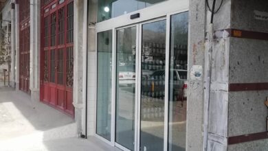 12 نمونه اپراتور درب شیشه ای کشویی
