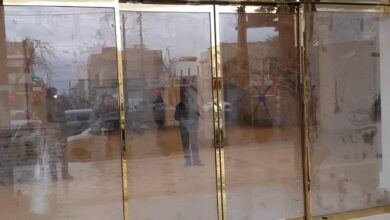 7 طرح درب اتوماتیک شیشه ای بانک کنترل ورود