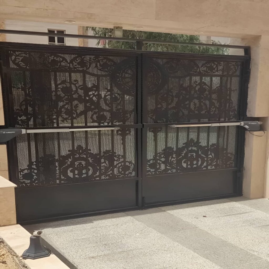 ساخت پایه جک درب تک لنگه نفررو