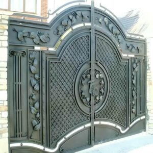 8 مدل درب فلزی CNC حیاط